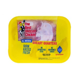 Best Dressed Chicken - Breast Quarters AROX. 1500 up