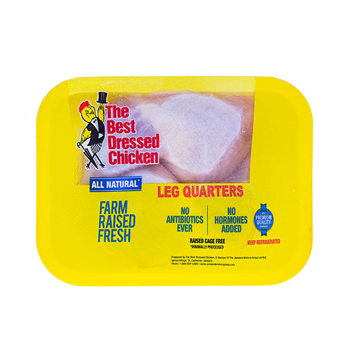 Best Dressed Chicken - Leg Quarter APROX 1500 up