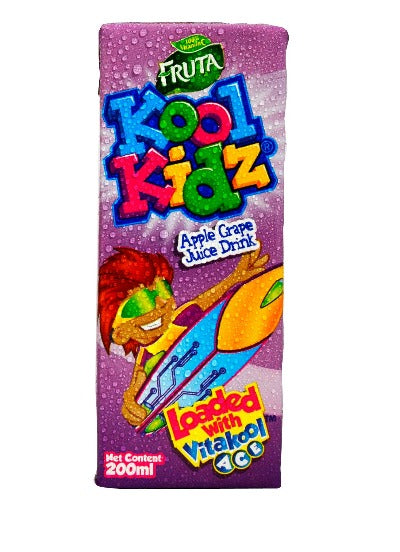 Fruta - Kool Kidz Apple Grape Drink (200ml)