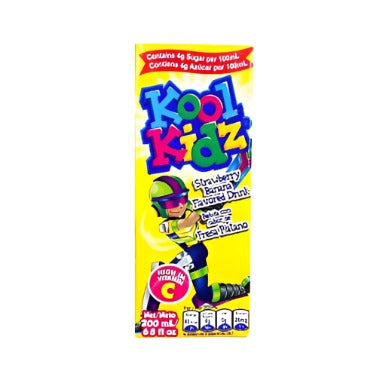 Fruta - Kool Kidz Strawberry Banana Drink (200ml)