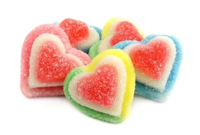 Assorted Gummy Heart Candy