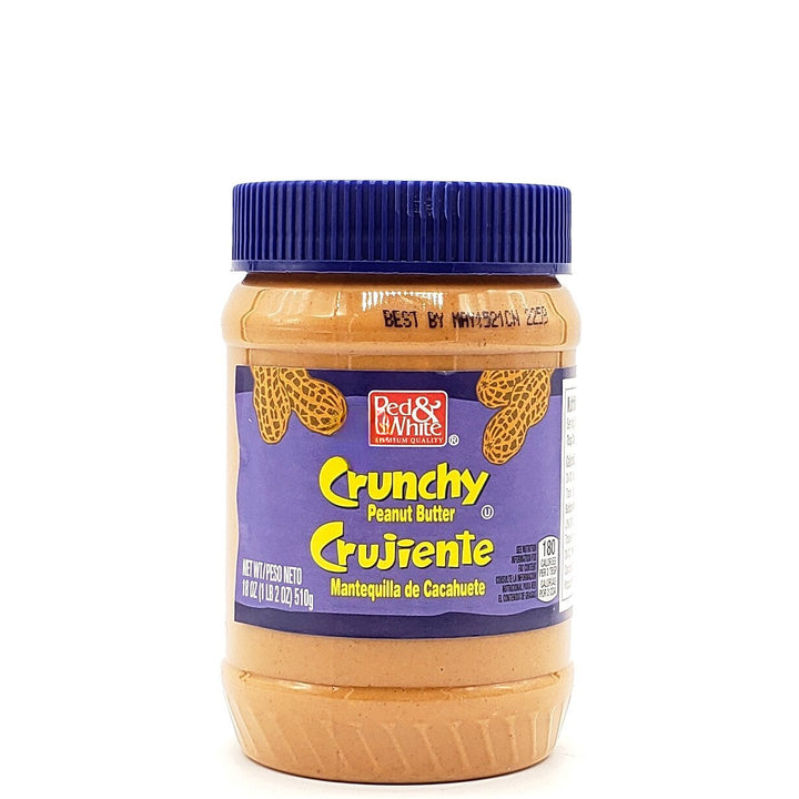 Red & White - Peanut Butter Crunchy (18oz)