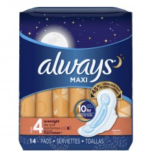 Always - Maxi Overnight Wings (14s)