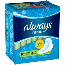 Always - Maxi Rapiddry Long Super Wing (16s)