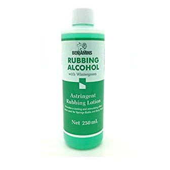 Benjamins - Rubbing Alcohol Wintergreen (250ml)