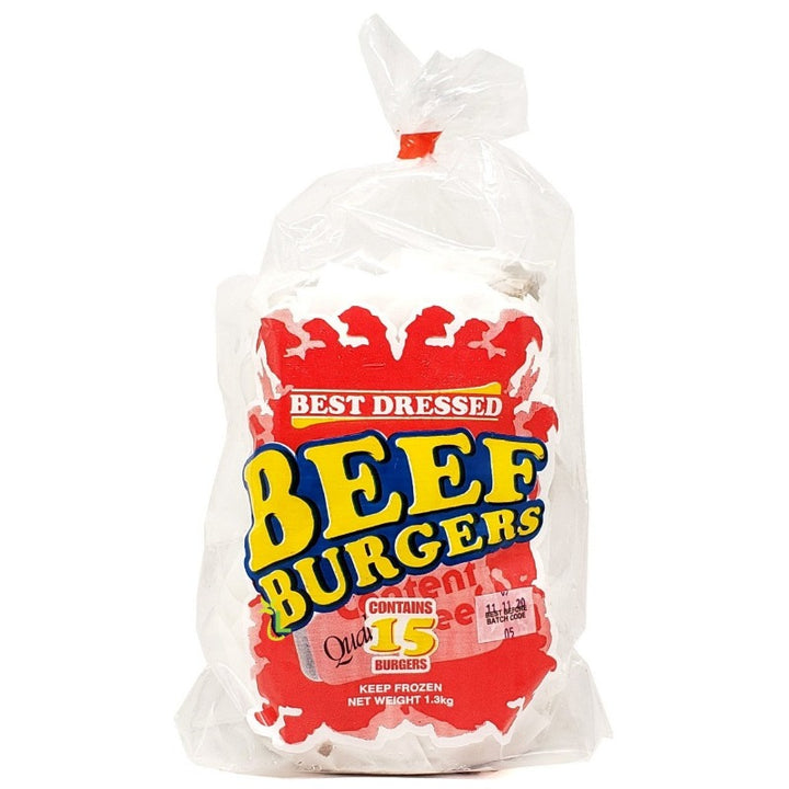 Best Dressed Beef Burger (15ct)
