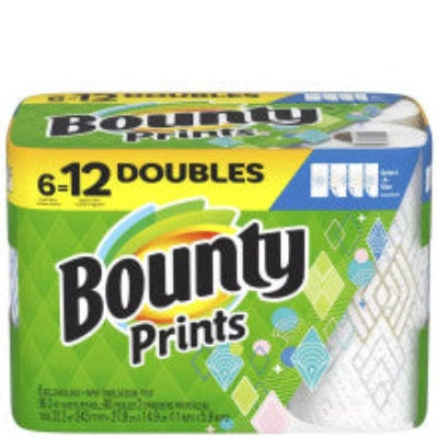 Bounty -Paper Towel Print ( 6x90s) 2-PLY