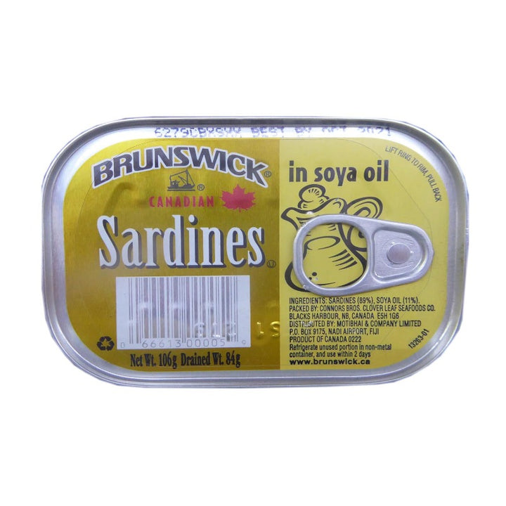 Brunswick Sardines - Soya Oil (106g)