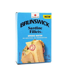 Brunswick - Sardine Fillet In Spring Water (106g)