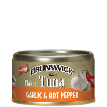 Brunswick - Tuna Flaked Garlic & Hot Pepper (85g)