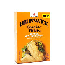 Brunswick - Sardine Fillet With Hot Pepper Soya Oil (106g)