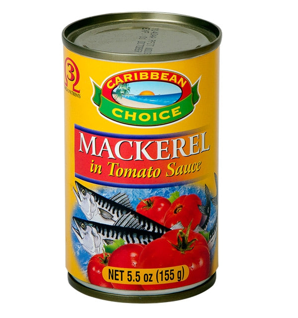 Caribbean Choice - Mackerel in Tomato Sauce (155g)