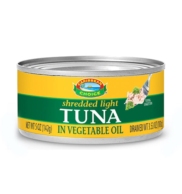 Caribbean Choice - Tuna Shredded Light in Veg Oil (142g)