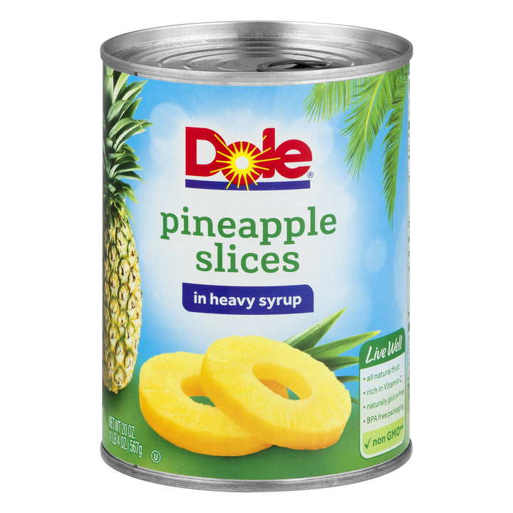 Dole - Pineapple Slices in heavy Syrup (20oz)