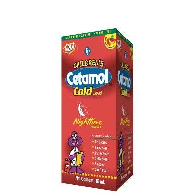 FP Cetamol - Cold Night Time (60ml)