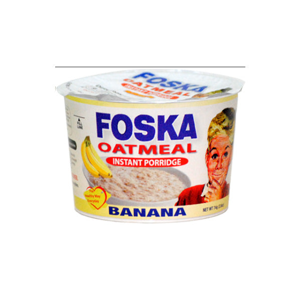 Foska - Cornmeal Instant Porridge Banana (60G)