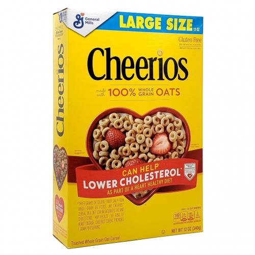 General Mills - Whole Grain Oats Cheerios (340G)