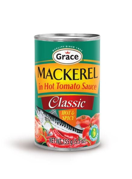 Grace - Mackerel in Tomato Sauce Hot & Spicy (5.50z)