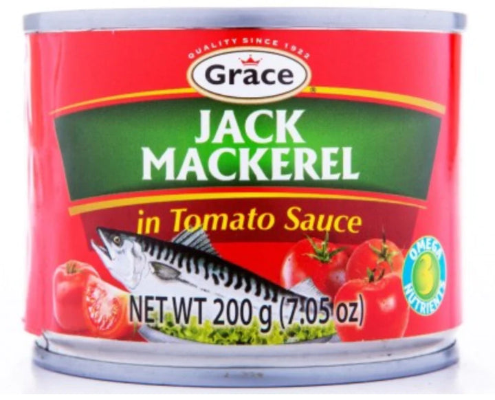 Grace -Jack Mackerel in Tomato Sauce (200g)