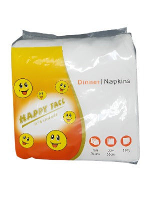 Happy Face - Dinner Napkins (1ply)