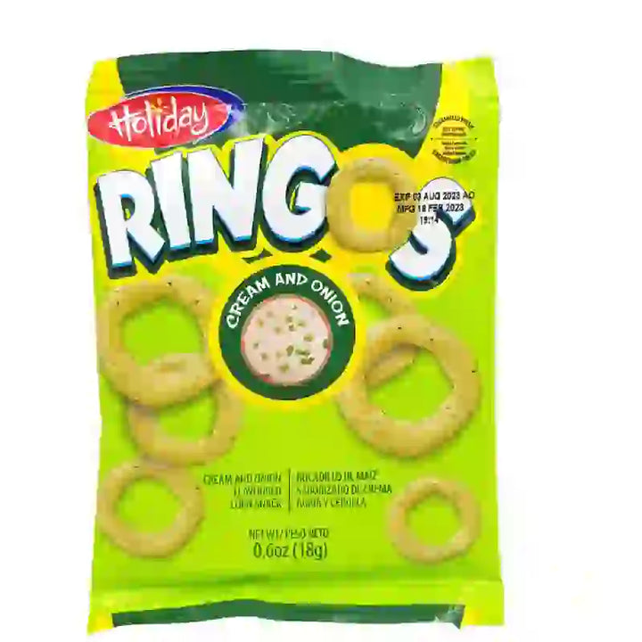 Holiday - Cream & Onion Ringos (18g)