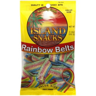 Island Snacks Rainbow Belts - (3oz)