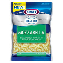 Kraft Mozzarella Low Shred Cheese (8oz)