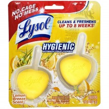 Lysol Toliet Bowl Block Lemon Breeze (2pk)