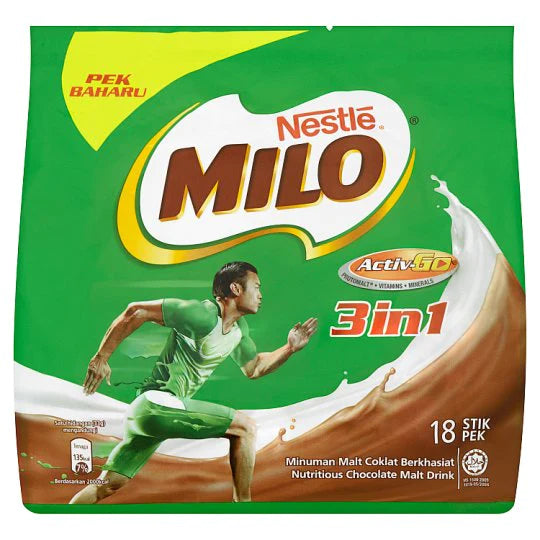 Nestle Milo Sachet 3in1 (18x33g)