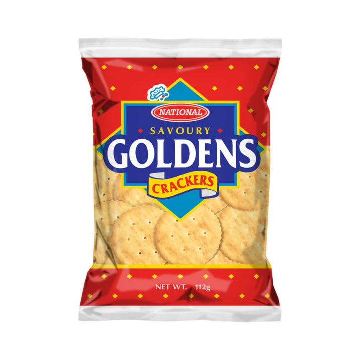 National - Golden Crackers 112g