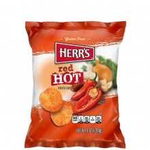 Herrs - Red Hot Potato Chips (10z)